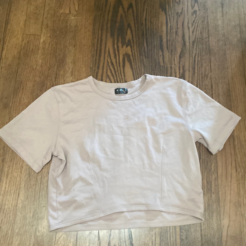 Noli Yoga Cropped Tee - M